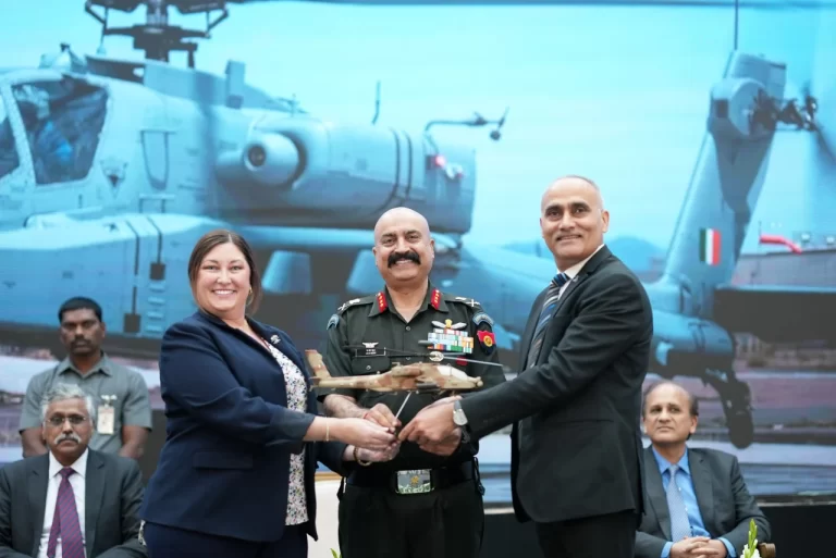 Tata Boeing Aerospace builds the first fuselage for the Indian Army’s AH-64E Apache Helicopter