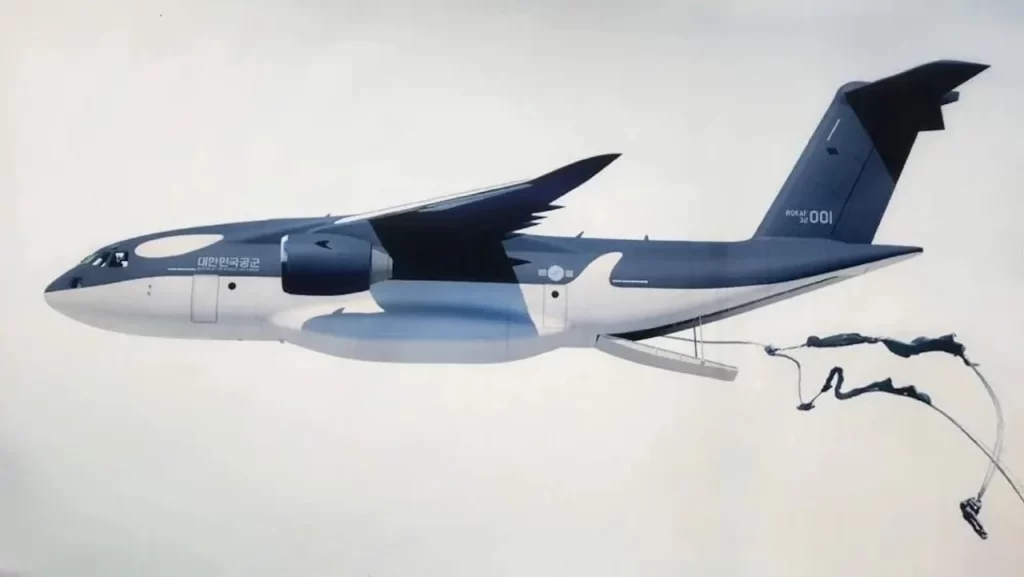 Korean Aerospace Industries Multi-purpose medium military transport aircraft MS-X. 