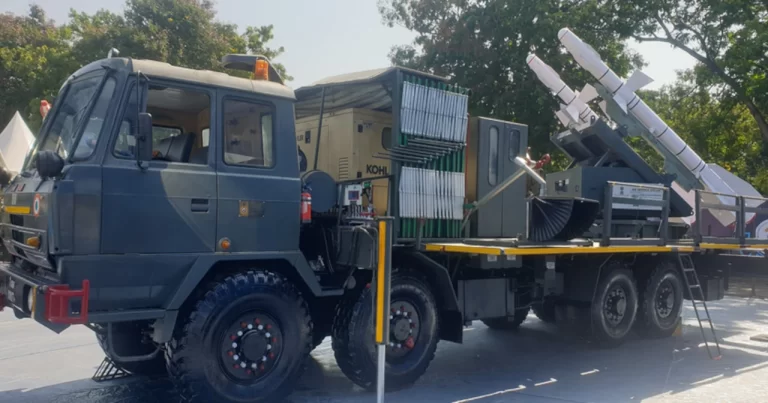 Indian SAMAR-2 air defense system for the R-27ET missiles
