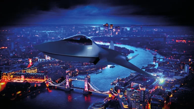 UK Tempest Fighter jet render