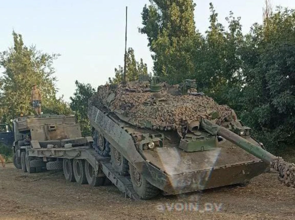 Ukrainian AMX-10RC captured by Russia