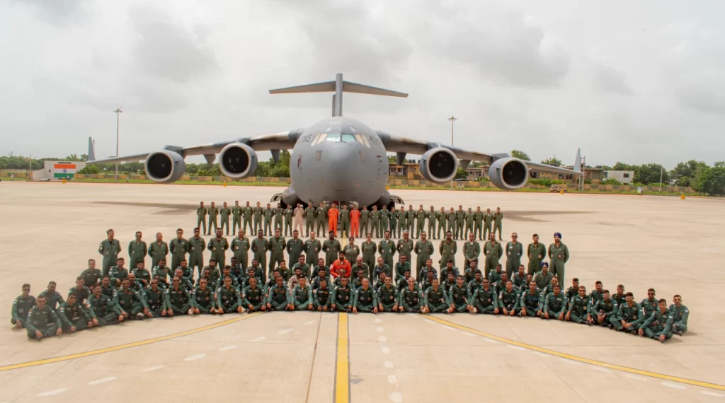 IAF Contingent for Ex Bright Star 2023 in Egypt