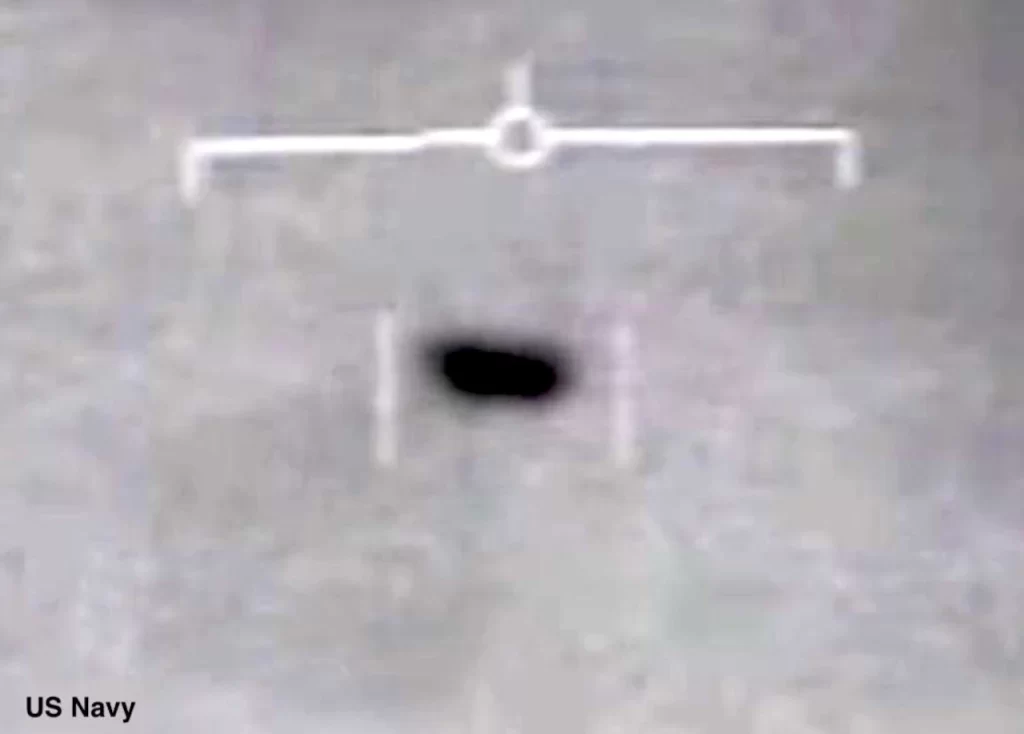 US Navy alleged UFO image