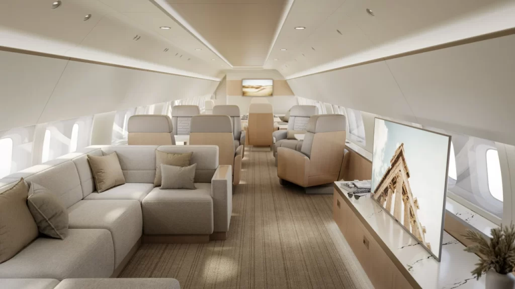 Boeing Business Jets Tailored VIP Cabin Options