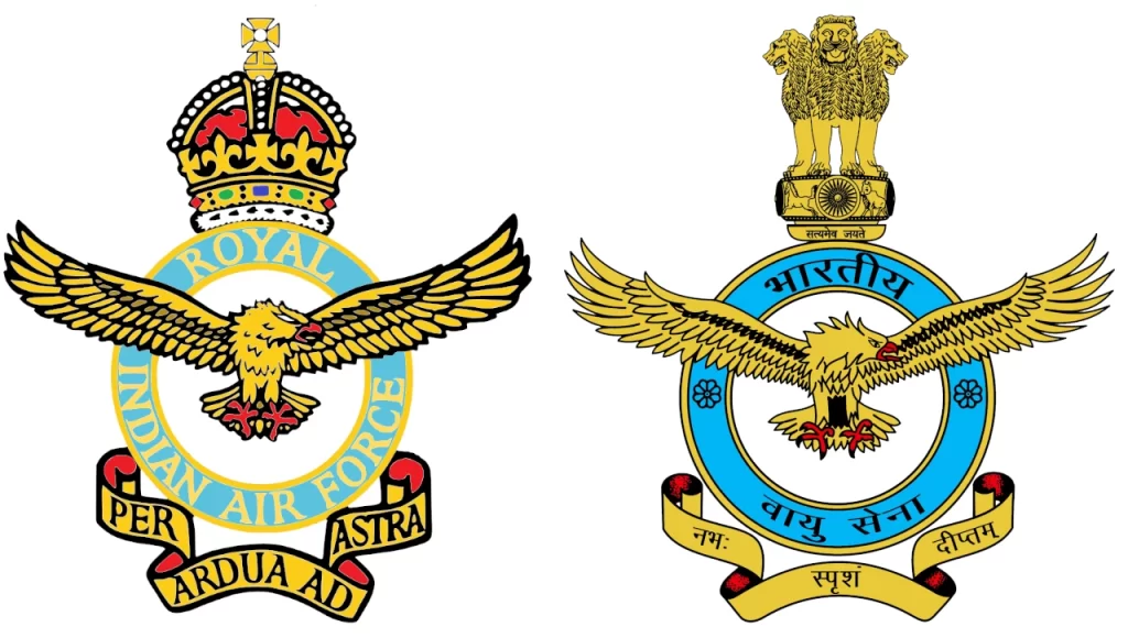 RIAF and IAF crest