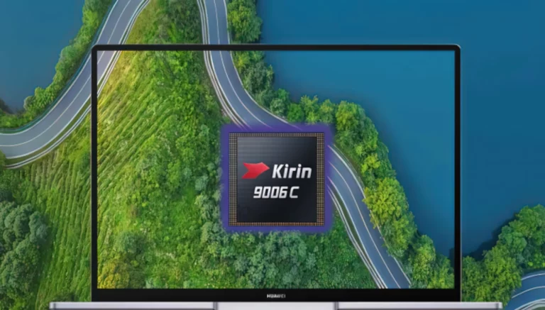 Hisilicon 5nm octa-core Kirin 9006C processor in Qingyun L540 laptops