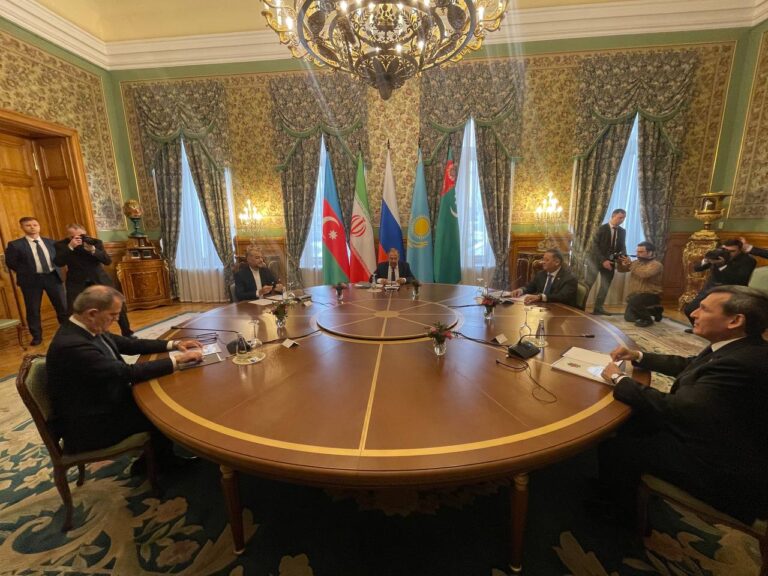 Meeting of Foreign Ministers of Caspian States in Moscow