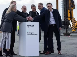 Northvolt starts the construction of a huge battery factory in Germany