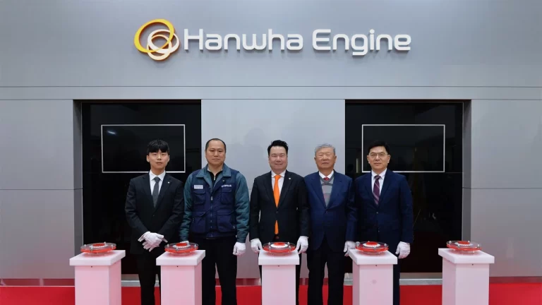 Hanwha Engine Launch ceremony
