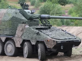 RCH 155 self-propelled artillery system