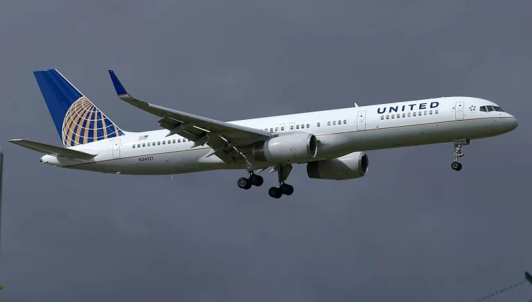 Boeing 757 of United Airlines