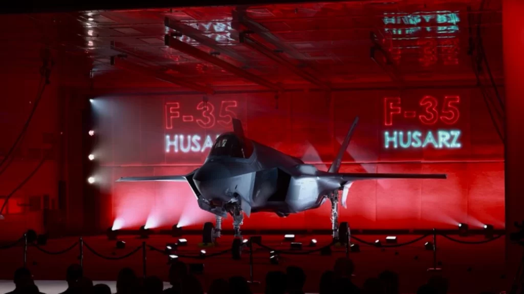 F-35A aircraft Husarz