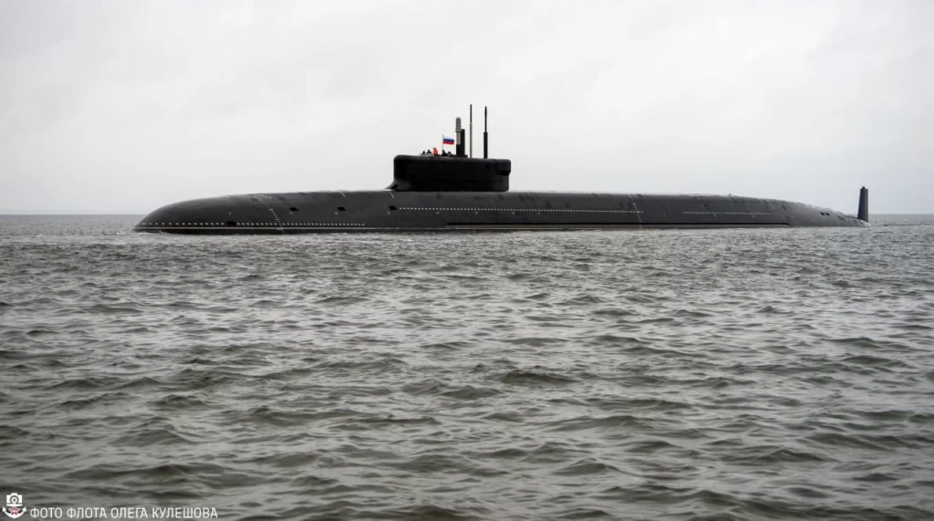 K-555 Knyaz Pozharsky nuclear-powered strategic missile submarine