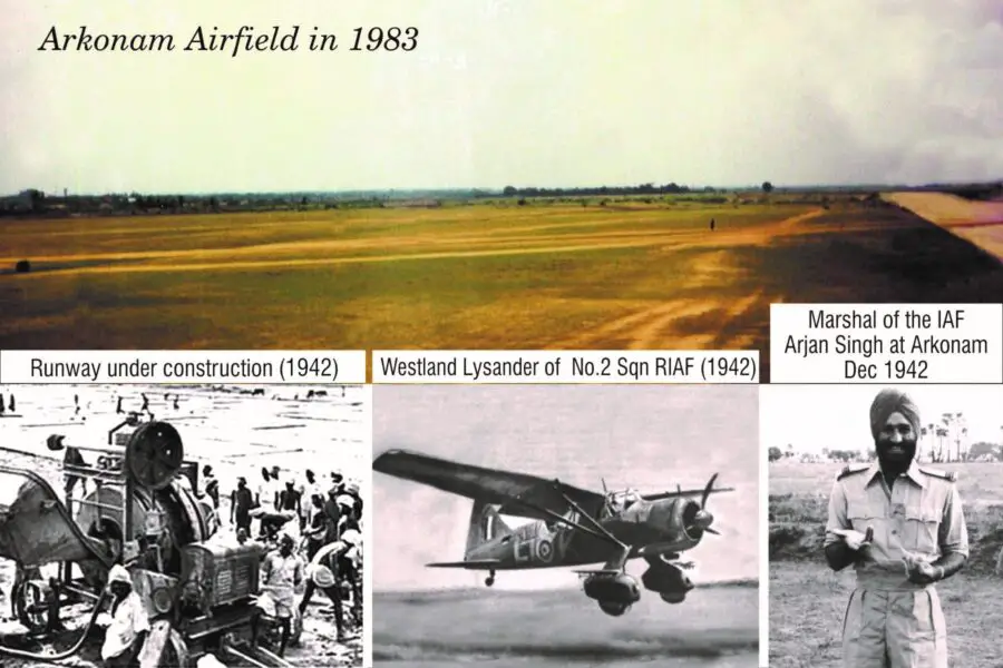 Arkonam Airfield in 1983