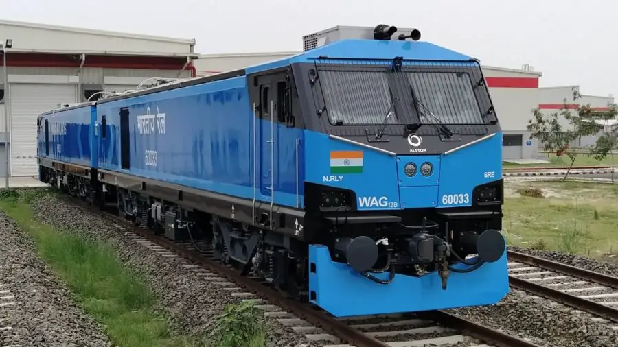 Indian Railway WAG-12 locomotive