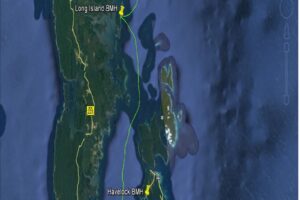 Undersea optic fiber link between Chennai and Andaman and Nicobar