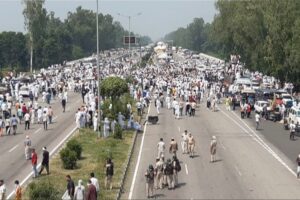 Farmers Protest against Modi Government's farm bills