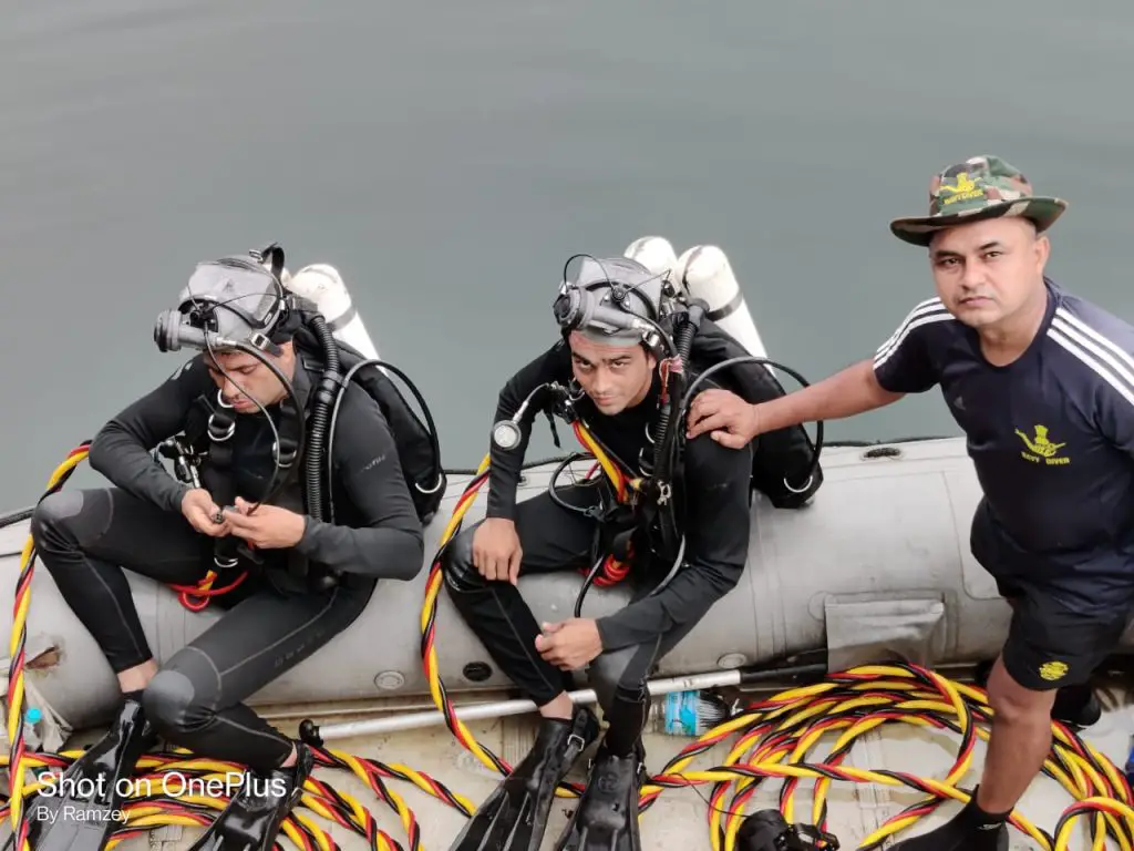 Indian Navy Divers