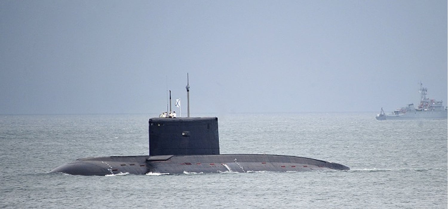 Russian Submarine Klub 3M-54 anti-ship cruise missile