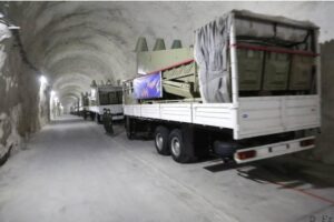 Iran’s underground missile base on the shores of the Persian Gulf