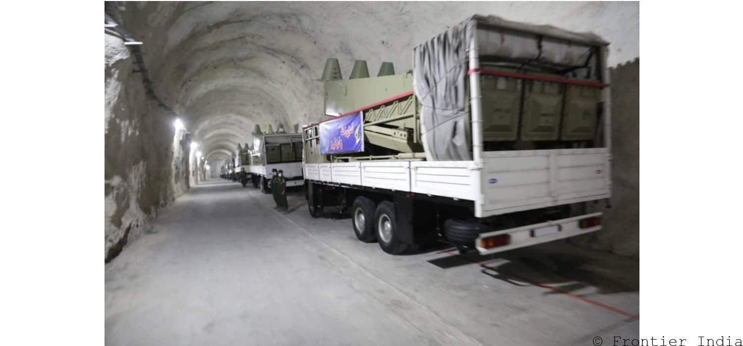 Iran’s underground missile base on the shores of the Persian Gulf