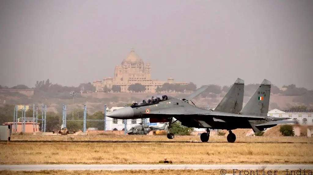 SU 30 MKI at Exercise Desert Knight  2021