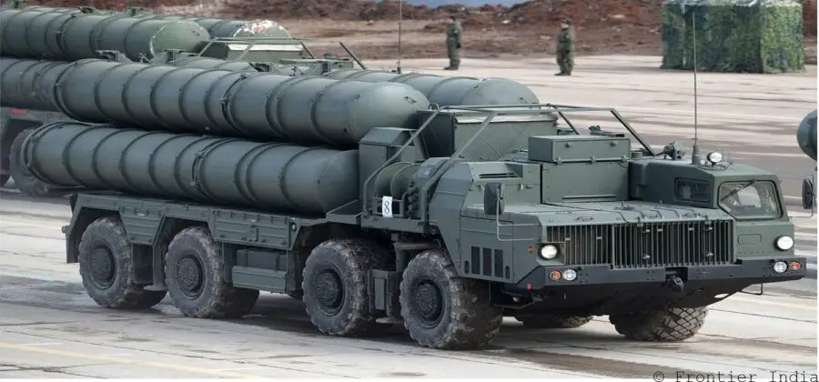 S-400 Triumf missile air defense systems