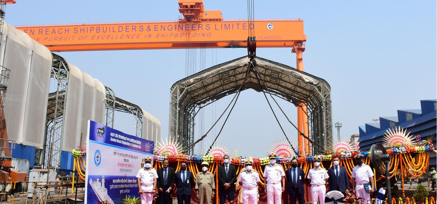 Project P 17A Keel Laying