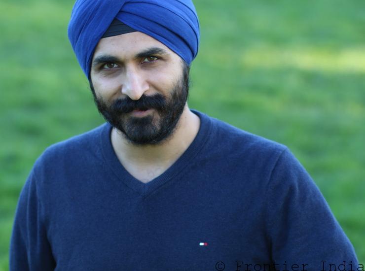 Chanpreet Singh, author of Poem book Ek Akela Ped.