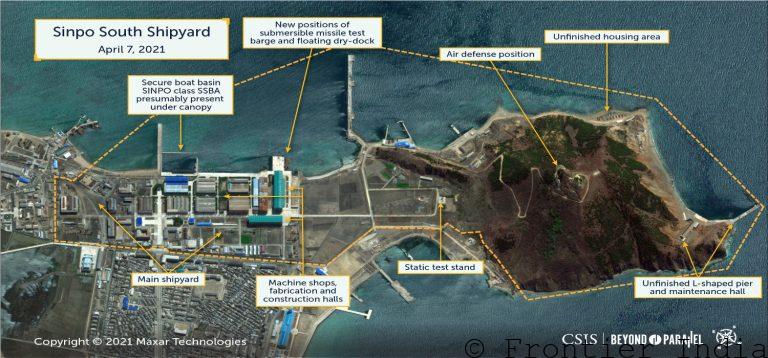 North Korean 3000 ton ballistic Missile Submarine