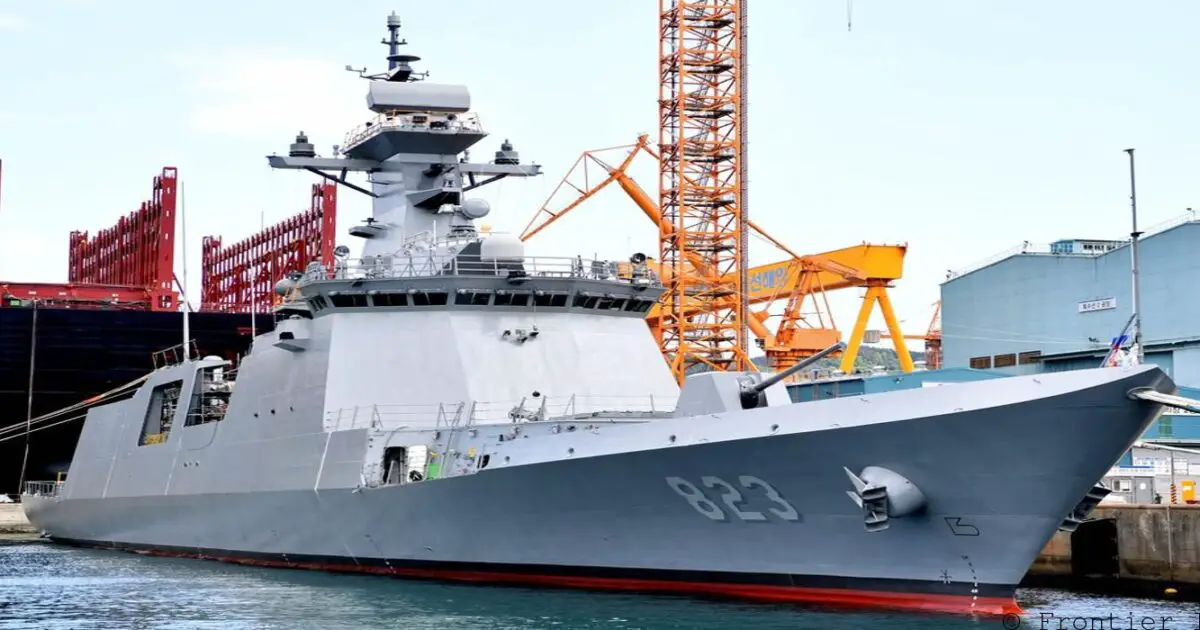 South Korea's FFX Batch II frigate Daejeon is ready