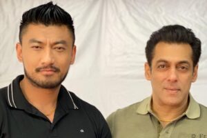 Salman Khan and Sangay Tsheltrim