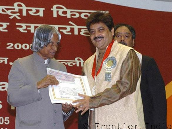 Udit Narayan with APJ Abdul Kalam