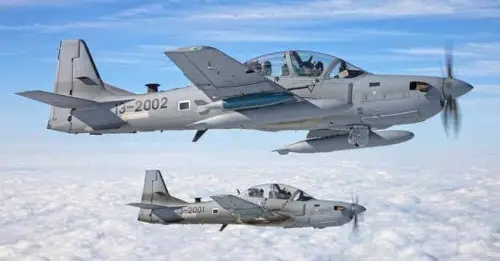 Afghan Air Force A-29 aircraft