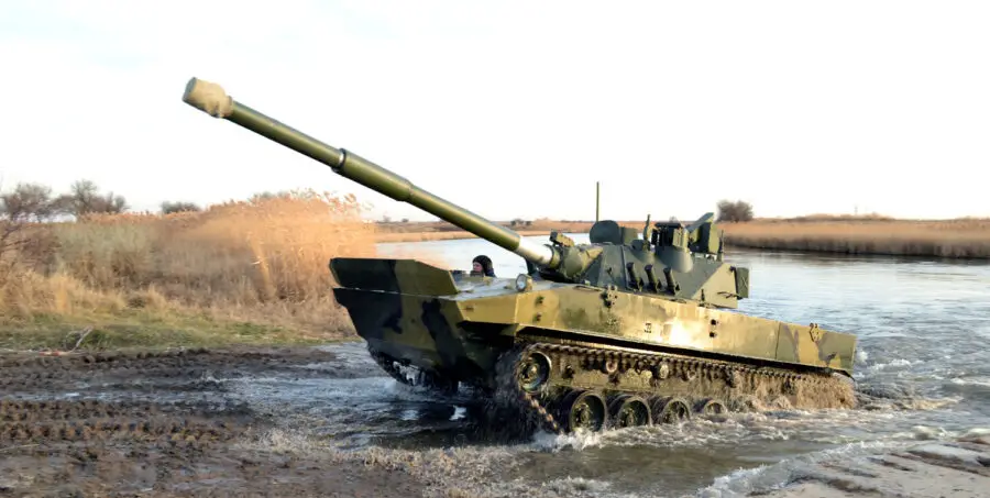 Light Amphibious Tank SPRUT-SDM1
