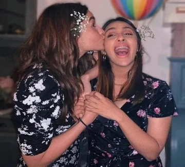 Alia Bhatt and Akansha Ranjan