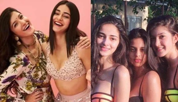 Ananya Pandey,Suhana khan and Shanaya Kapoor