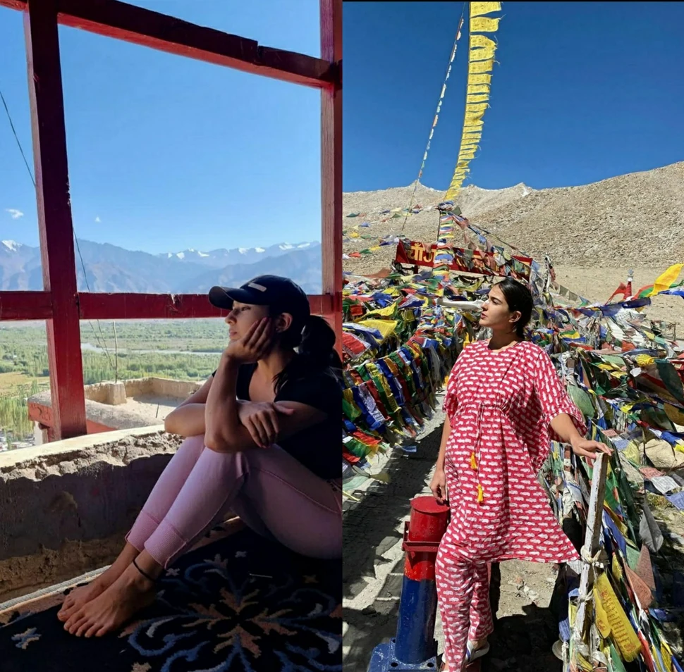 Sara Ali Khan in Ladakh