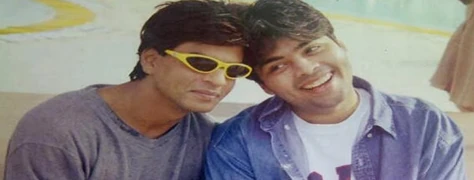 Shahrukh Khan and Karan Johar