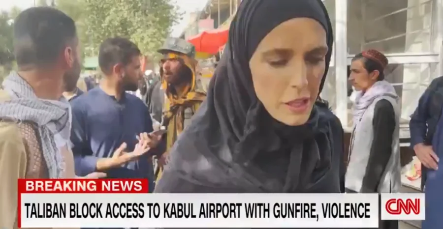 Taliban ask CNN journalist Clarissa Ward to cover her face