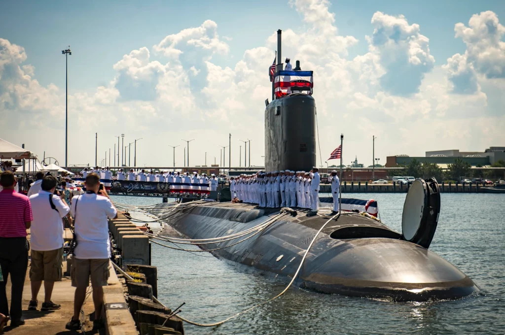 American Virginia class nuclear submarine