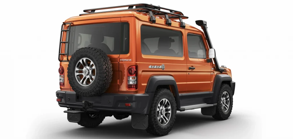 Force Gurkha 2021 Sleek rear