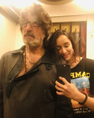 Shraddha Kapoor and Shakti Kapoor