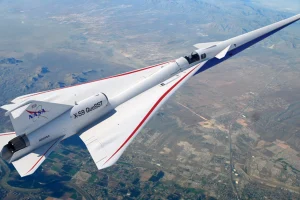 X-59 QueSST supersonic aircraft