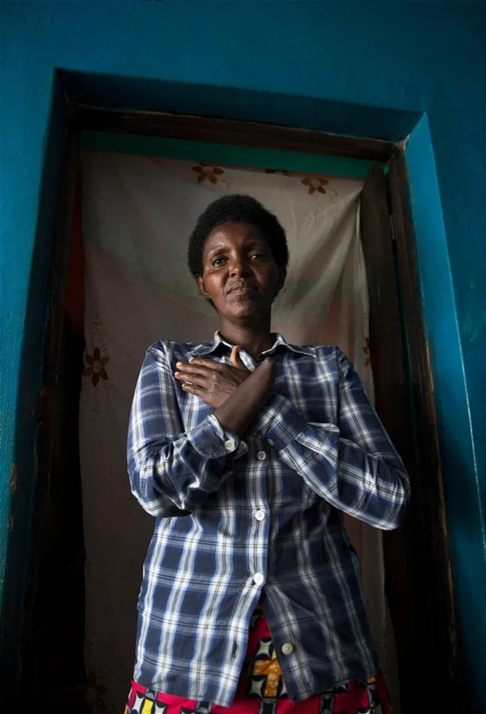 Alice, Rwanda, a victim of the Rwandan Genocide Rwanda-20th Anniversary Genocide