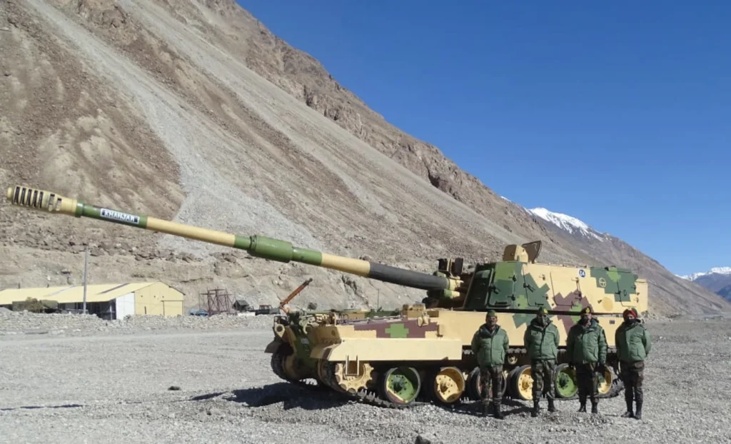 K-9 Vajra deployed in ladakh
