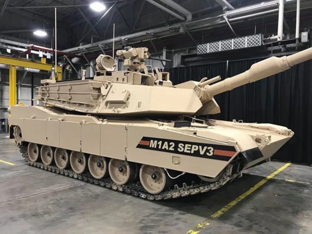 M1A2 Abrams tank the latest SEPv3