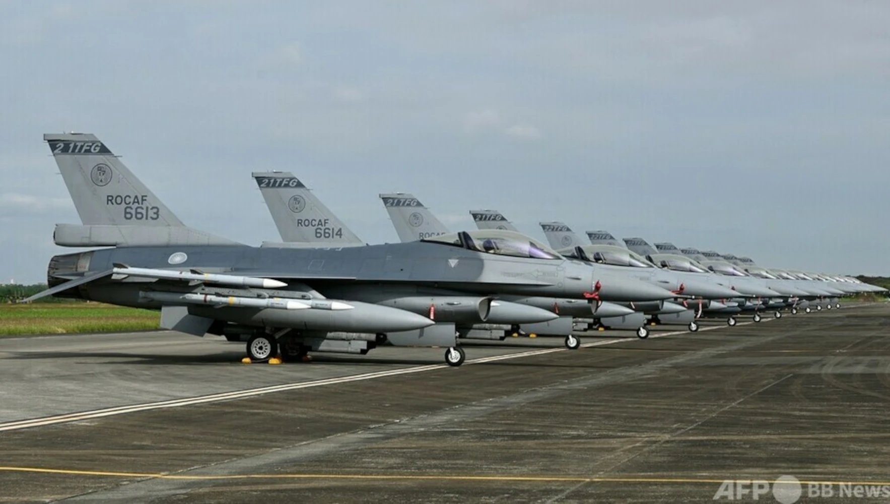 Taiwan Deploys F-16V Fighter Aircraft Against China