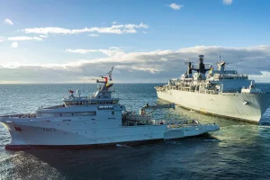 To Test New Support Ship, Royal Navy and French Navy Join Hands