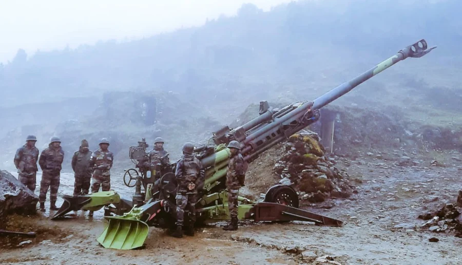 M777 guns against China